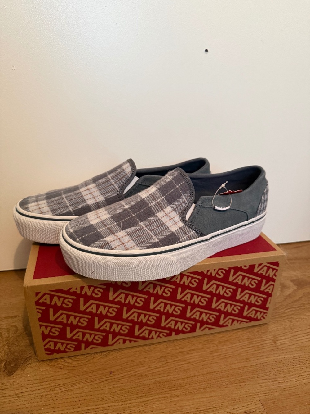 Vans Asher Platform Slip On Shoes